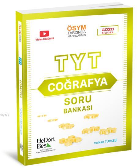 Üç Dört Beş Yayınları TYT Coğrafya Soru Bankası