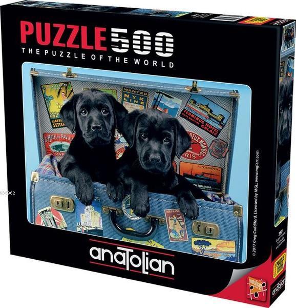 Anatolian Puzzle 500 Parça Gezgin Köpekler 3601