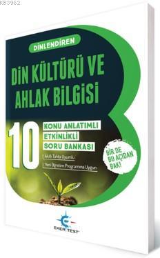 Eker Test Yayınları 10. Sınıf Din Kültürü ve Ahlak Bilgisi Dinlendiren Konu Anlatımlı Etkinlikli Soru Bankası Eker Test 