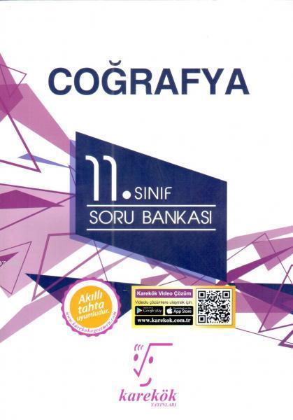 Karekök Yayınları 11. Sınıf Coğrafya Soru Bankası Karekök 