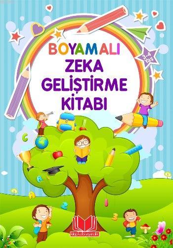 Boyamalı Zeka Geliştirme Kitabı; 3 - 4, Yaş