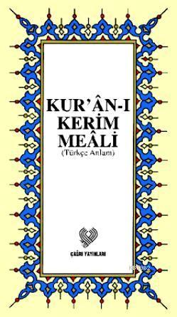 Kur'ân-ı Kerim Meâli; Türkçe Anlam (küçük boy, karton kapak, ipek şamua kâğıt)
