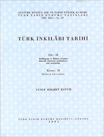 Türk İnkılâbı Tarihi ,(Cilt 2 - Kısım 2)