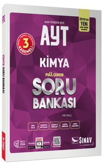 Sınav Dergisi Yayınları AYT Kimya Full Çeken Soru Bankası Sınav Dergisi 