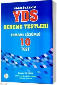 İngilizce YDS Tamamı Çözümlü 10 Deneme Testi