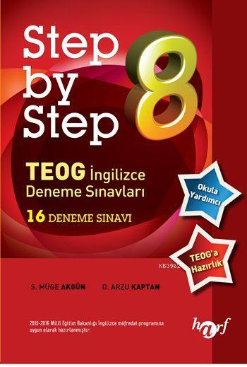 Step by Step TEOG İngilizce Deneme Sınavları; 16 Deneme Sınavı