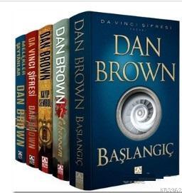 Dan Brown Seti - Robert Langdon Serisi (5 Kitap Takım)