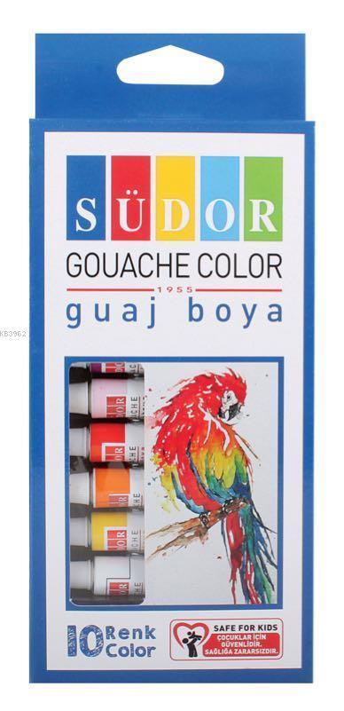 Südor Guaj Boya Seti 10' lu 8,5 Ml SD572