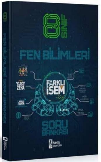 İsem 2021 8.Sınıf Farklı İsem Fen Bilimleri Soru Bankası