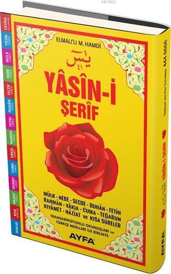 Yâsin-i Şerîf (Ciltli, Çanta Boy, Dualı, Üçlü Yasin, Kod: 145C)