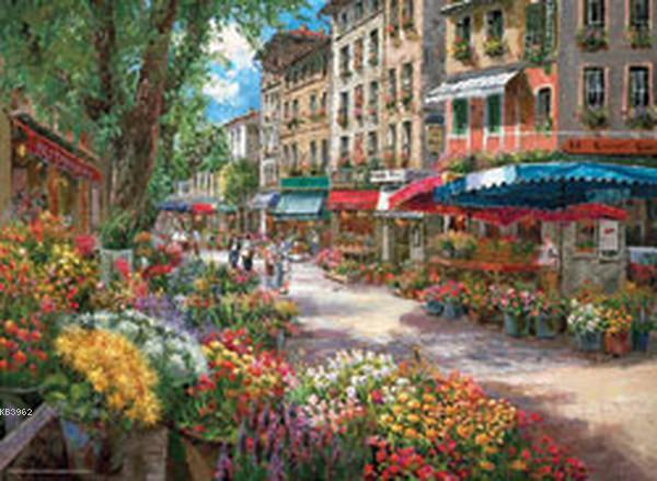 Anatolian Puzzle Paris Çiçek Pazarı / Parıs Flower Market 1000 Parça 3106