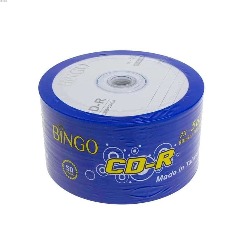 Bingo Cd-R 700 Mb 56X 50Li Bulk