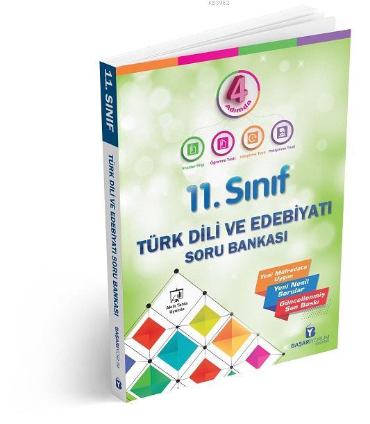 Başarıyorum Yayınları 11. Sınıf 4 Adımda Türk Dili Ve Edebiyatı Soru Bankası Başarıyorum