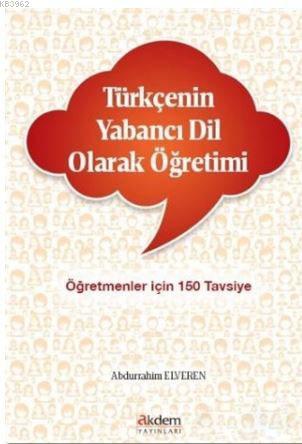 Türkçenin Yabancı Dil Olarak Öğretimi