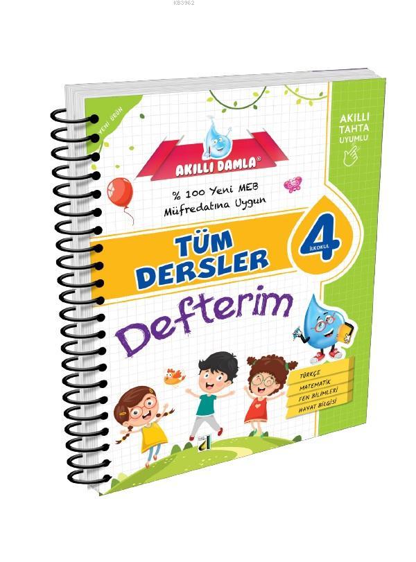 Akıllı Damla Tüm Dersler Defterim - 4