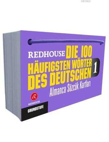 Die 100 häufigsten Wörter des Deutschen 1; Redhouse Almanca Sözcük Kartları 1 - Başlangıç Düzeyi