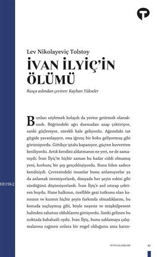 İvan İlyiç'in Ölümü