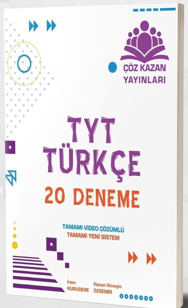 Çöz Kazan Yayınları TYT Türkçe 20 Deneme Çöz Kazan 