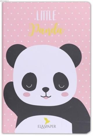 Panda Little Pembe Defter