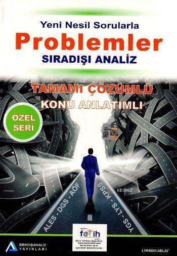 Sıradışı Analiz Yayınları Yeni Nesil Sorularla Problemler Konu Anlatımlı Tamamı Çözümlü Soru Bankası Sıradışı Analiz 