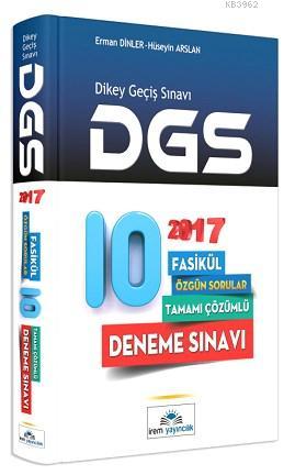 2017 Dgs Tamamı Çözümlü 10 Fasikül Deneme Sınavı