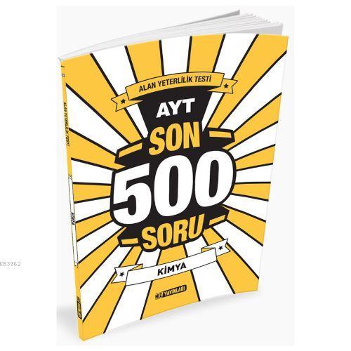 AYT Son 500 Soru Kimya  2020