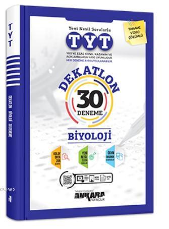 Ankara Yayıncılık TYT Dekatlon Biyoloji 30 Deneme