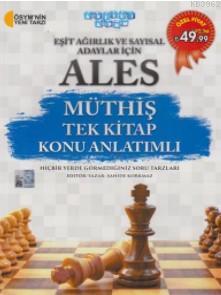 ALES Müthiş Tek Kitap Konu Anlatımlı (Eşit Ağırlık ve Sayısal Adaylar İçin)