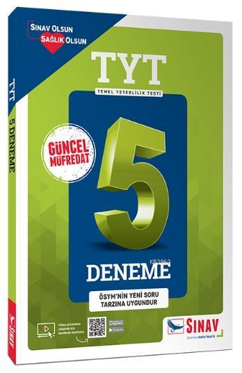 Sınav Dergisi Yayınları TYT Çözümlü 5 Deneme Sınav Dergisi 