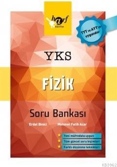 YKS Fizik Soru Bankası; TYT ve AYT'ye Uygundur