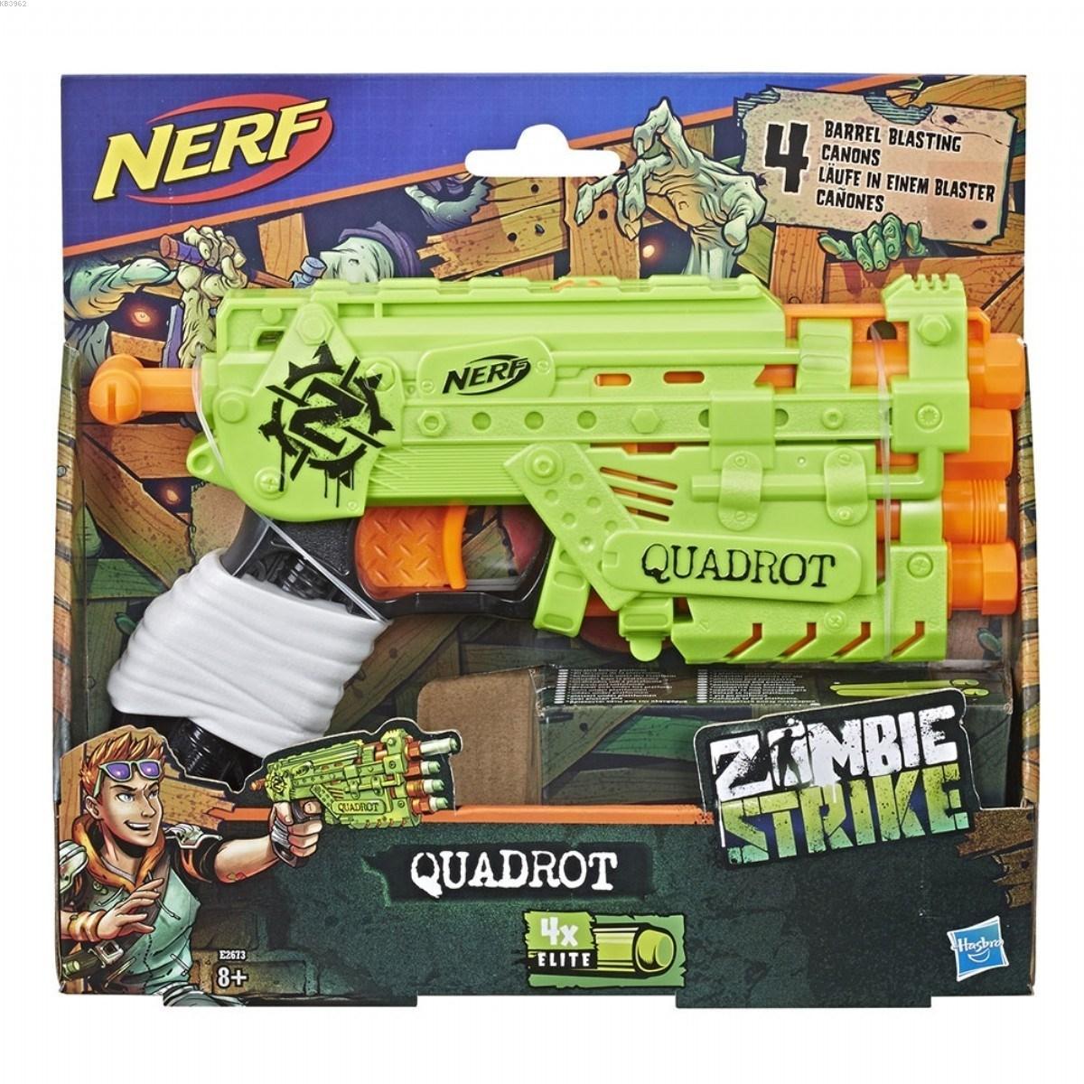 Nerf E2673 Zombie Strike Quadrot
