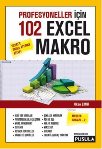 Profesyoneller için 102 Örnekle Excel Makro