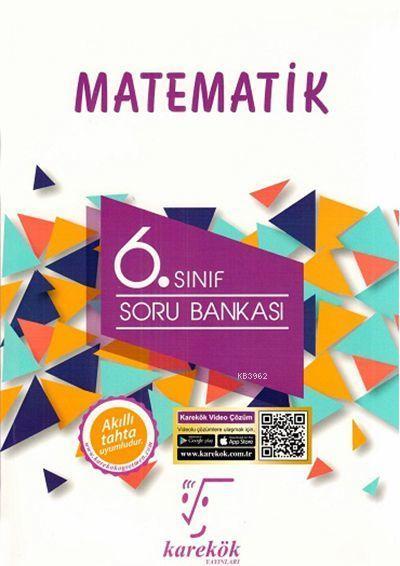 Karekök Yayınları 6. Sınıf Matematik Soru Bankası Karekök 