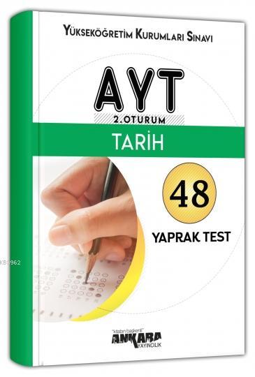 AYT Tarih 48 Yaprak Test Ankara Yayıncılık