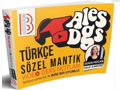 ALES-DGS Türkçe Video Ders Notları Benim Hocam Yayınları