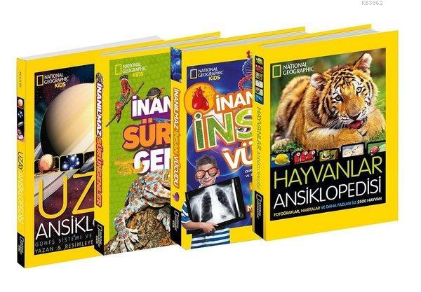 National Geographic Kids Ansiklopedi Seti-4 Kitap Takım