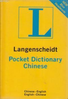 Langenscheidt Pocket Dictionary Chinese