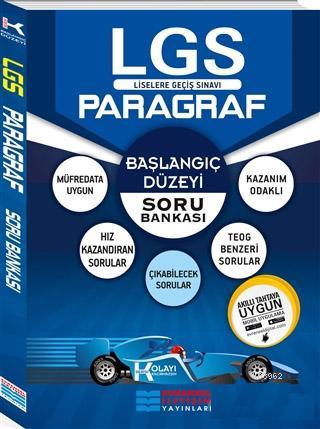 8. Sınıf LGS Başlangıç Düzey K Serisi Paragraf Soru Bankası Evrensel İletişim Yayınları