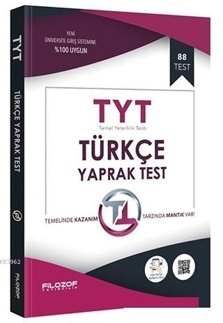 2019 TYT Türkçe Yaprak Test; 88 Test