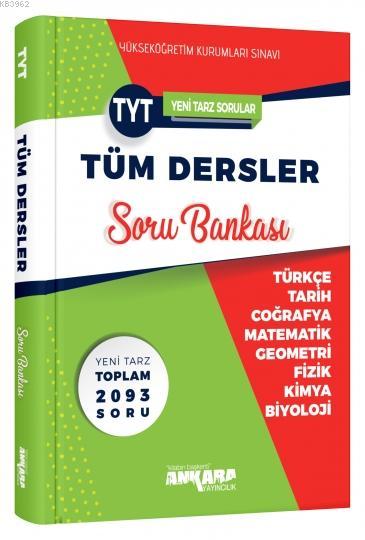 Ankara Yayınları TYT Tüm Dersler Soru Bankası Ankara 