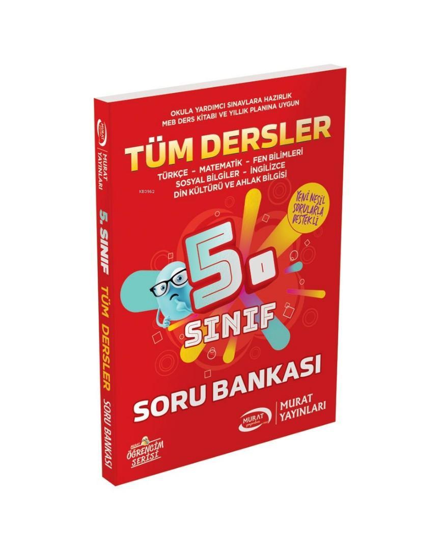Murat Yayınları 5. Sınıf Tüm Dersler Soru Bankası Murat 
