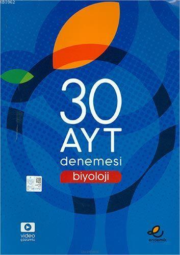 Endemik Yayınları AYT Biyoloji 30 Denemesi Endemik 
