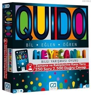 Quido Board Game - Eğitici Puzzle