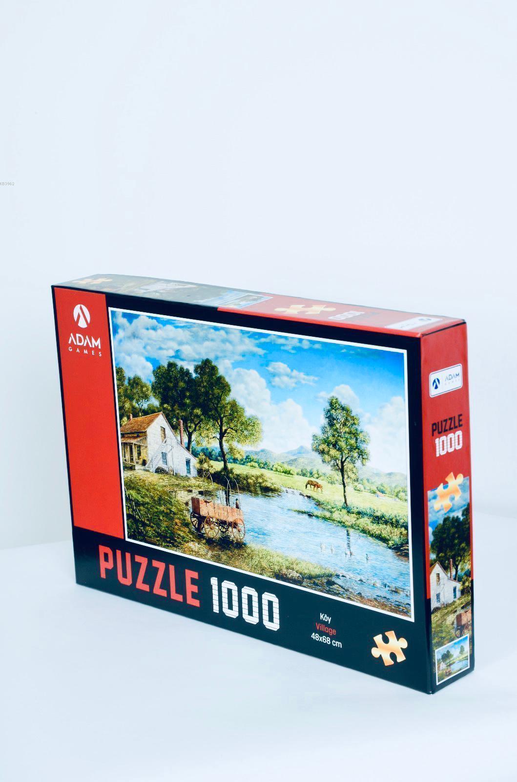 Adam Games Köy 1000 Parça Puzzle 48x68
