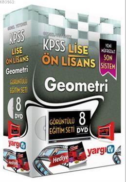 2014 KPSS Lise Önlisans Geometri Görüntülü Eğitim Seti 8 DVD