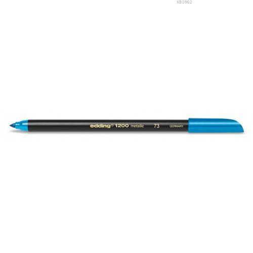 Edding Grafik Kalemi E-1200 Metalik Mavi