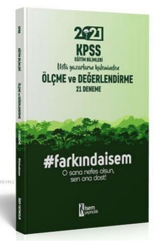 İsem 2021 KPSS Eğitim Bilimleri Ölçme ve Değerlendirme 21 Deneme