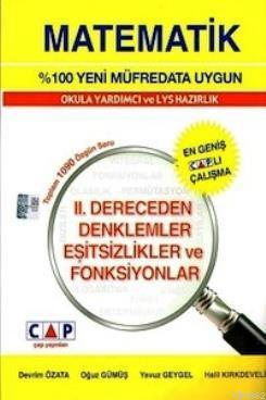 II Dereceden Denklemler Eşitsizlikler ve Fonksiyonlar