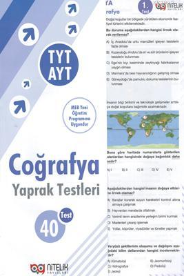 Nitelik - TYT AYT Coğrafya Yaprak Testleri
