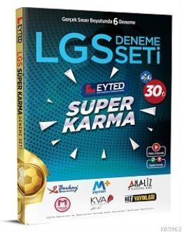 Eyted Yayınları 8. Sınıf LGS Süper Karma 6 lı Deneme Seti Eyted 